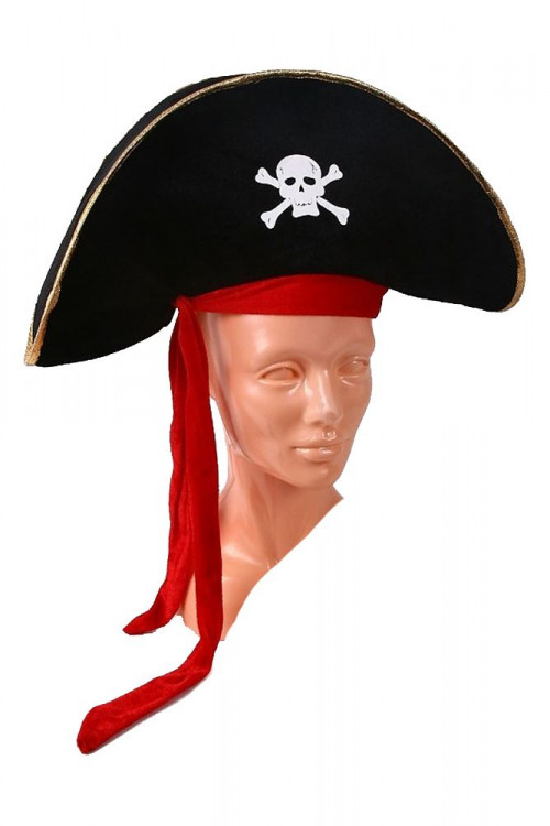 Шляпа "Пират с лентой"