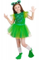 Карнавальный костюм Лягушка для девочки