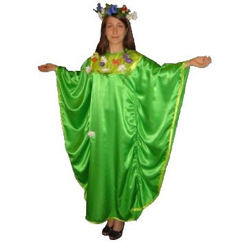 Карнавальный костюм Лето зеленое взрослый