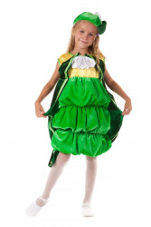 Карнавальный костюм "Фасоль" детский, для девочки