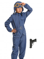 Карнавальный костюм "Летчик" с пистолетом, для мальчика