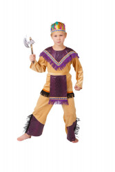 Маскарадный костюм "Индеец" для мальчика