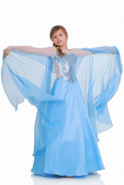 Карнавальный костюм для девочки "Принцесса Эльза" (Холодное сердце)