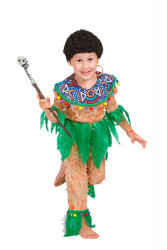Карнавальный костюм "Папуас" детский, для мальчика
