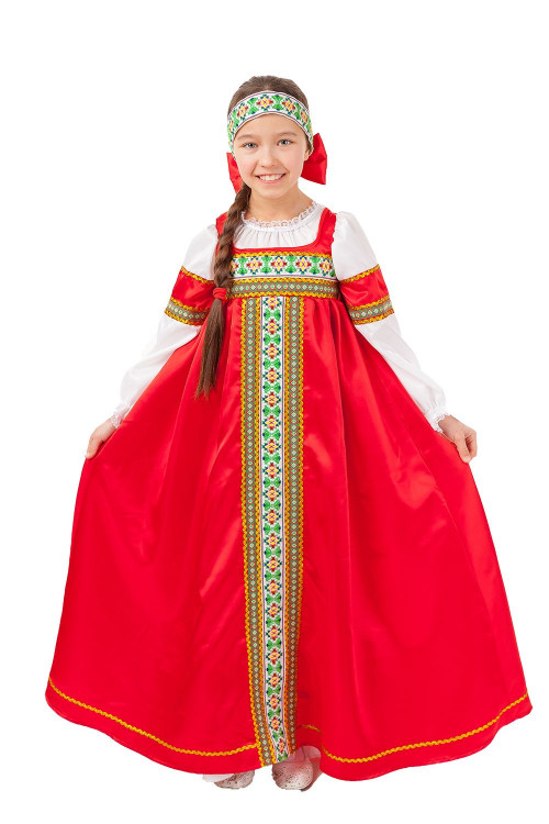 Русский стилизованный костюм "Марьюшка" детский