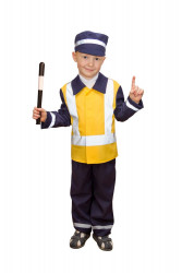 Карнавальный костюм "Инспектор ДПС" детский, для мальчика