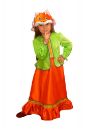 Карнавальный костюм Купчиха-лиса детский