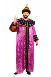 Карнавальный костюм "Царь" мужской взрослый