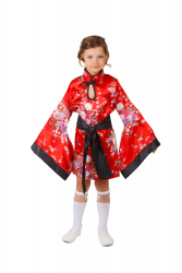 Карнавальный национальный костюм "Китаянка" детский, для девочки