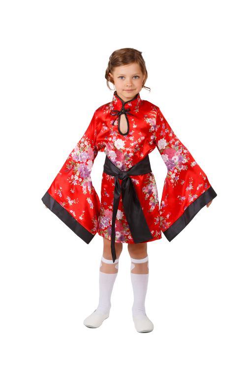 Карнавальный национальный костюм "Китаянка" детский, для девочки