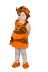 Карнавальный костюм "Тигрица Кроха" детский, для девочки