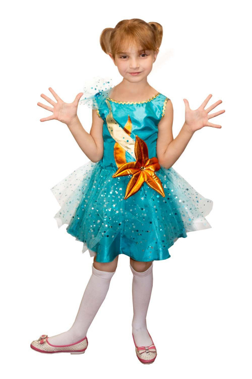 Карнавальный костюм "Морская звезда" для девочки