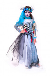 Карнавальный костюм "Мертвая невеста" для девочки на Хэллоуин