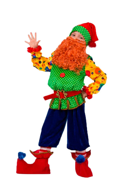 Карнавальный костюм "Гномик Том" для мальчика