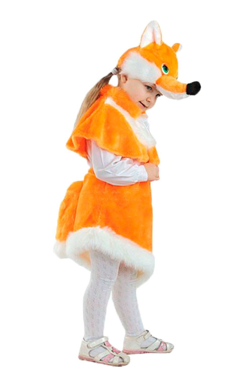 Карнавальный костюм "Лиса Алиса" детский, для девочки