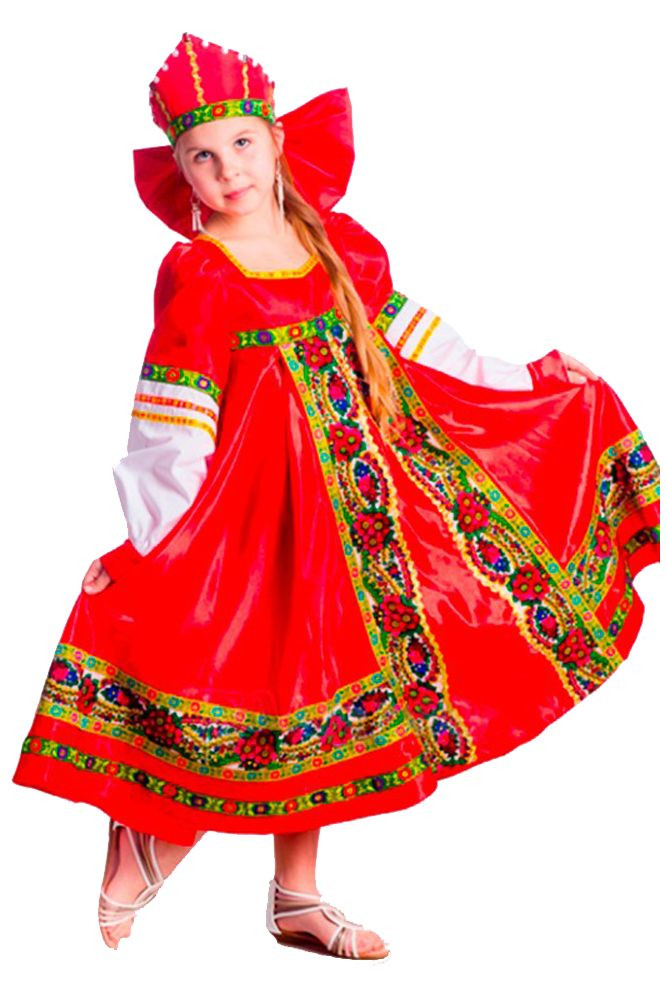 Русский Народный Костюм Для Девочки Фото