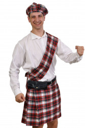 Карнавальный костюм "Шотландец" мужской взрослый