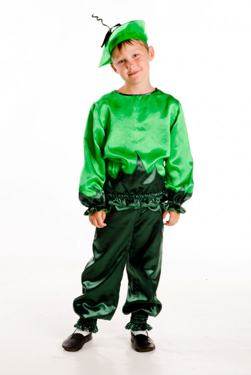 Маскарадный детский костюм "Огурец"