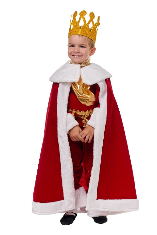 Карнавальный костюм Король премиум детский