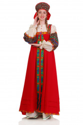 Карнавальный костюм Крестьянский женский взрослый