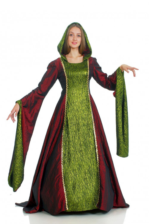 Карнавальный костюм "Ведьма" в готическом стиле, для женщин