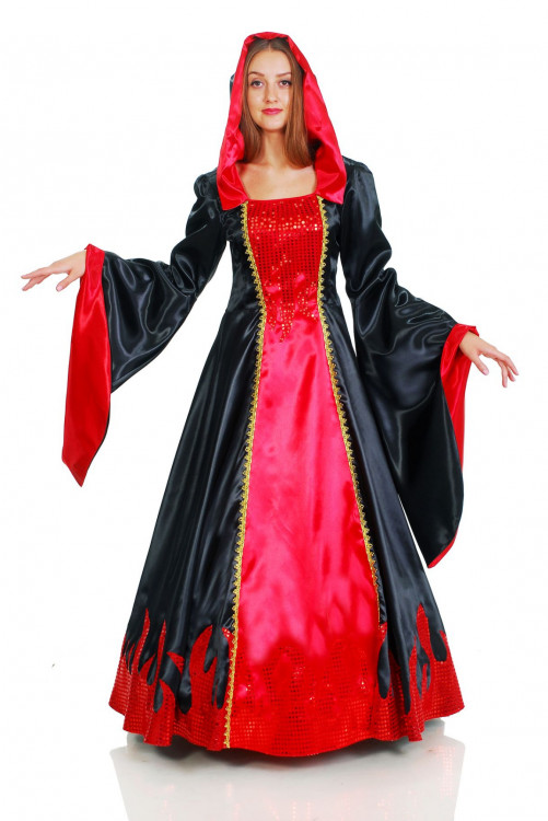 Карнавальный костюм "Вампирша" в готическом стиле
