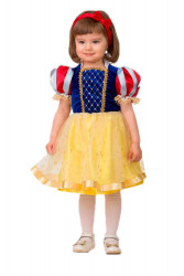 Карнавальный костюм детский "Принцесса Белоснежка" 