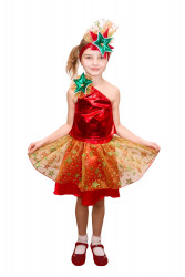 Карнавальный костюм "Звезда новогодняя" для девочки