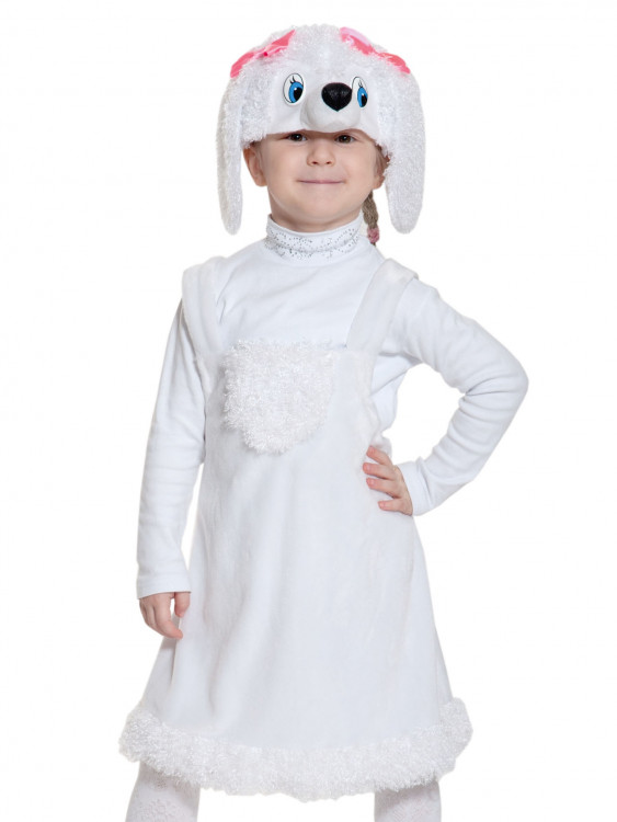 Карнавальный костюм "Пудель" детский, для девочки