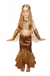 Карнавальный костюм "Золотая рыбка" для девочки
