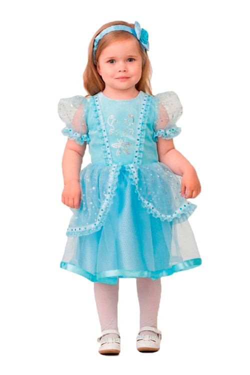 Карнавальный костюм "Принцесса Золушка" для девочки-малышки