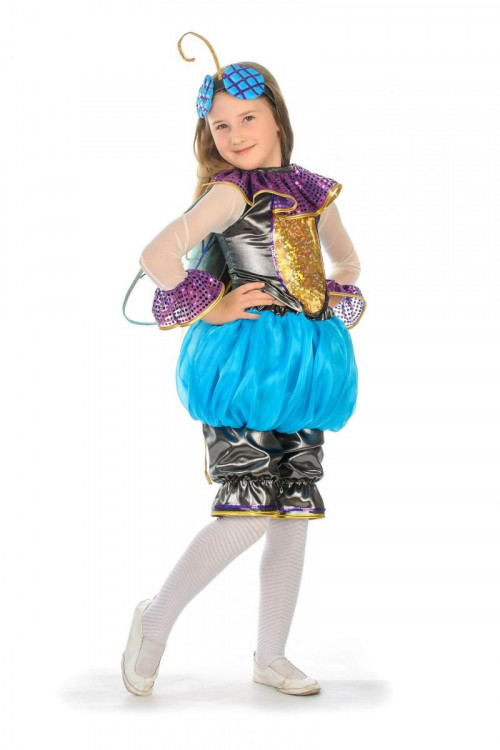 Маскарадный костюм "Муха-Цокотуха" для девочки
