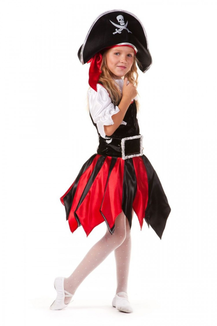Пиратский костюм для девочки фото