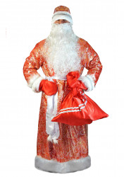 Карнавальный костюм "Дед Мороз" мужской взрослый