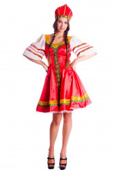 Карнавальный костюм русский плясовой женский