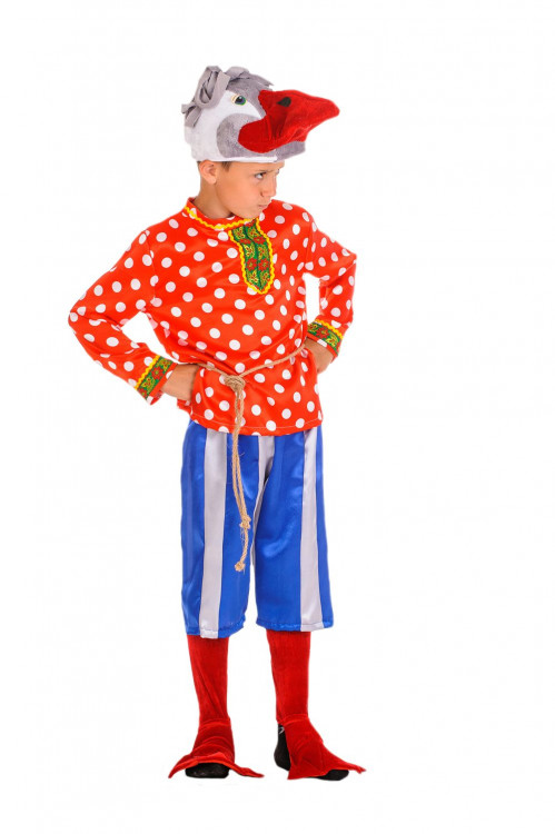 Карнавальный костюм Гусь в рубахе детский