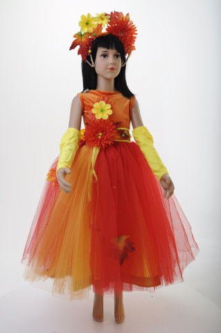 Карнавальные костюмы Осени для детей