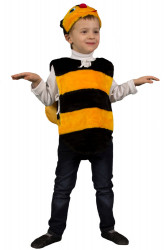 Карнавальный костюм "Пчелка" с туникой детский