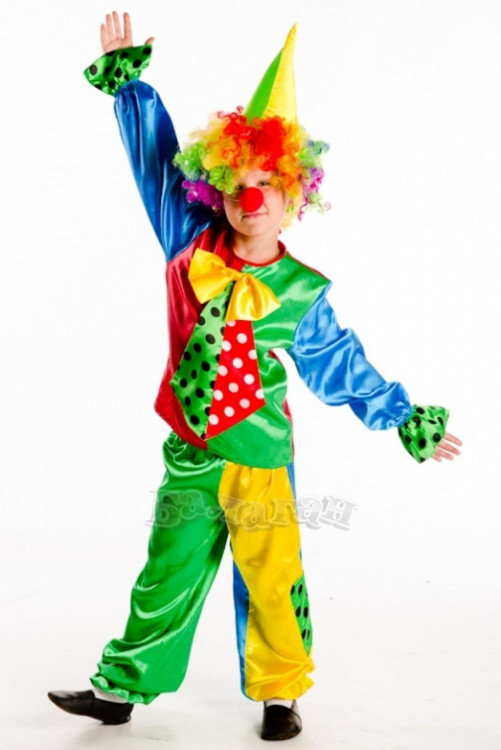 Карнавальный костюм Клоун детский