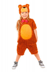 Карнавальный костюм "Пушистый медведь" детский