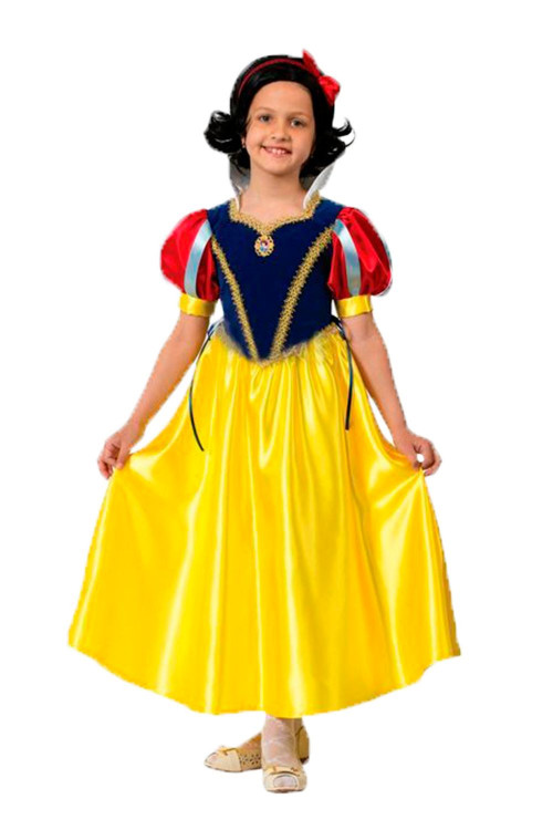 Маскарадный костюм "Принцесса Белоснежка" для девочки