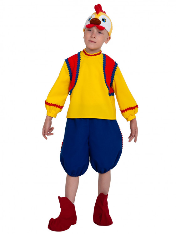 Карнавальный костюм Петя-петушок детский, для мальчика