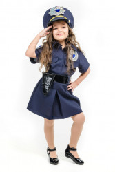 Карнавальный костюм "Полицейский" для девочки