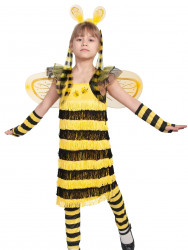 Карнавальный костюм "Пчела" детский, для девочки