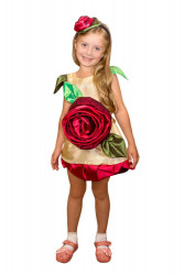 Карнавальный костюм Розочка для девочки