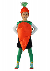 Карнавальный костюм "Морковка" (жилет)