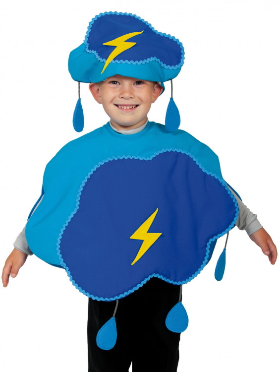 Карнавальный костюм "Тучка с дождем" детский
