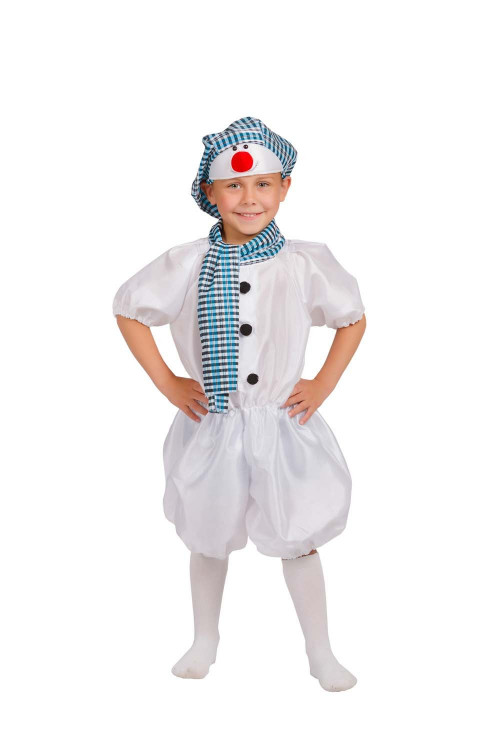 Маскарадный костюм "Снеговик" детский