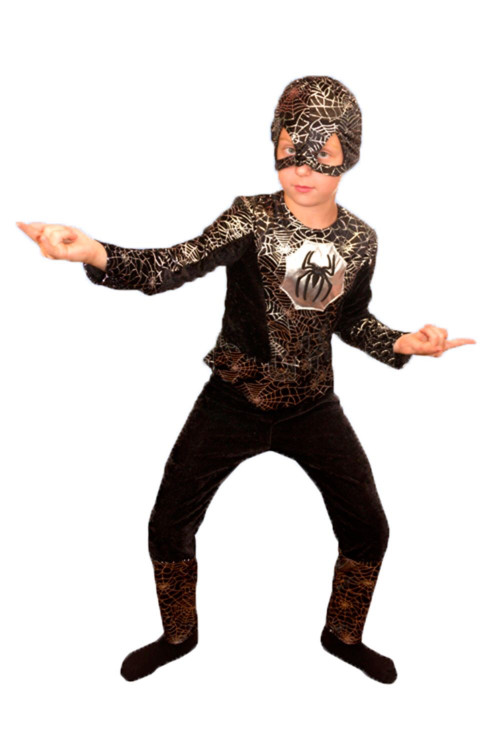 Карнавальный костюм Паук черный детский