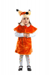 Карнавальный костюм "Белочка" детский, для девочки-малышки